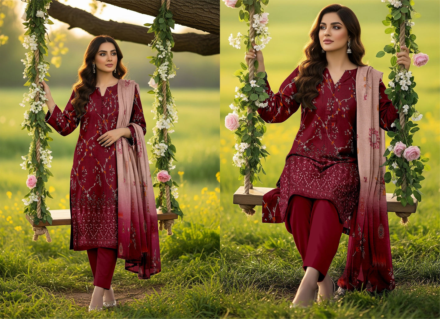 🌞 Summer Season Premium Lawn Collection تہذیب (Tehzeeb)