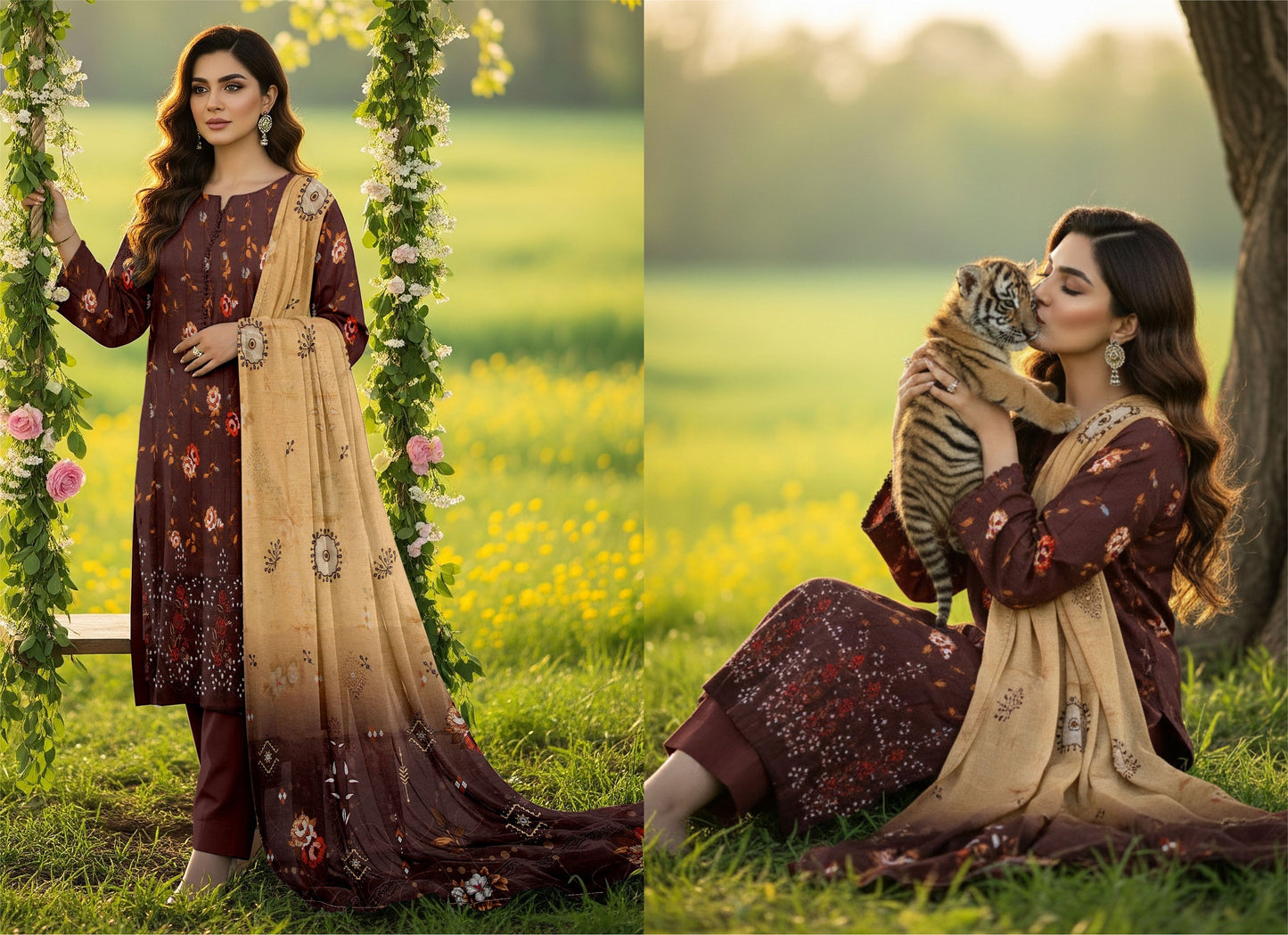 🌞 Summer Season Premium Lawn Collection تہذیب (Tehzeeb)