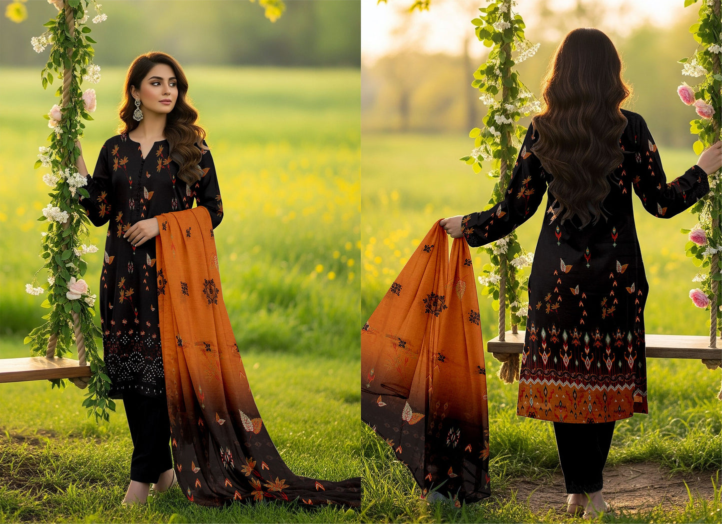 🌞 Summer Season Premium Lawn Collection تہذیب (Tehzeeb)