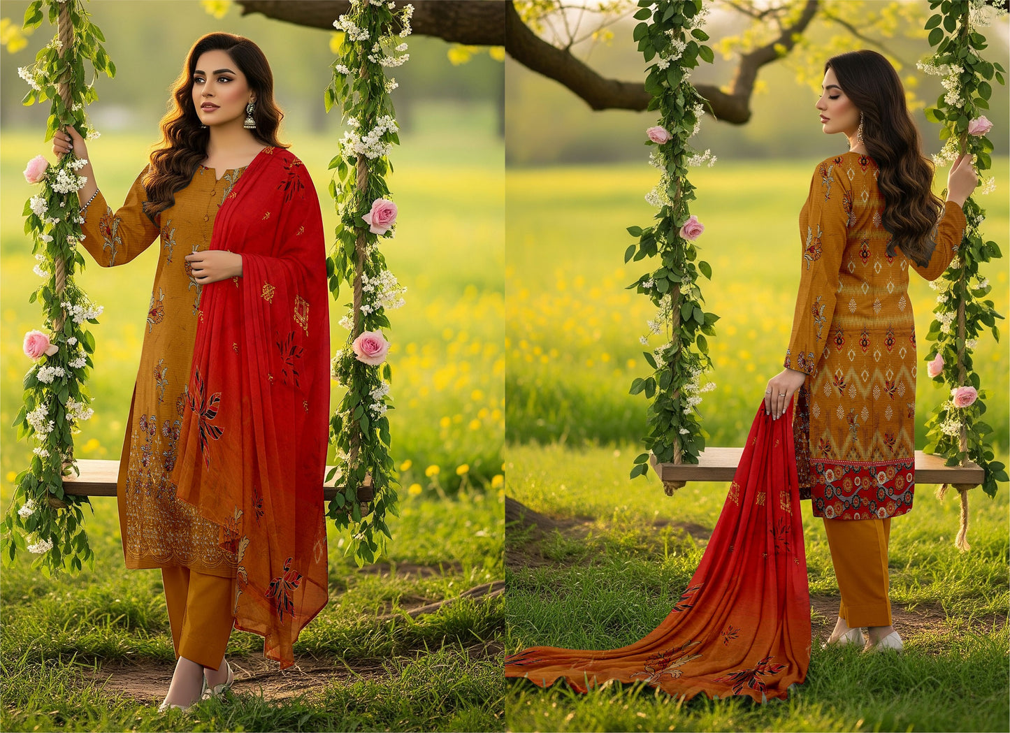 🌞 Summer Season Premium Lawn Collection تہذیب (Tehzeeb)