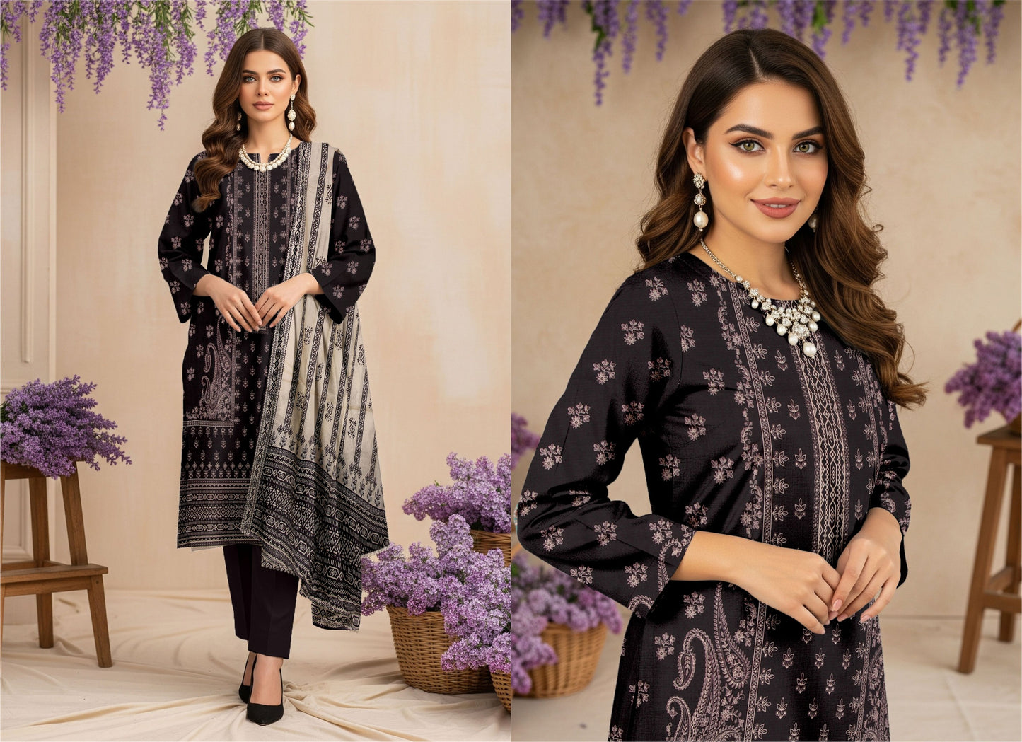 🌞 Summer Season Premium Lawn AYRA – Bold Summer Statement