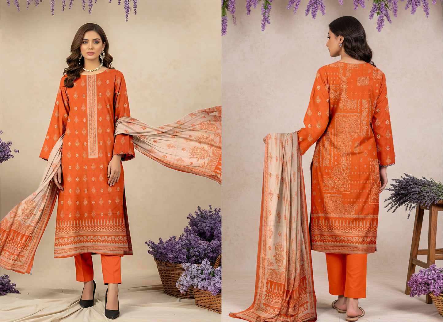 🌞 Summer Season Premium Lawn AYRA – Bold Summer Statement