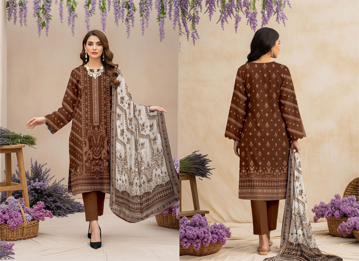 🌞 Summer Season Premium Lawn AYRA – Bold Summer Statement