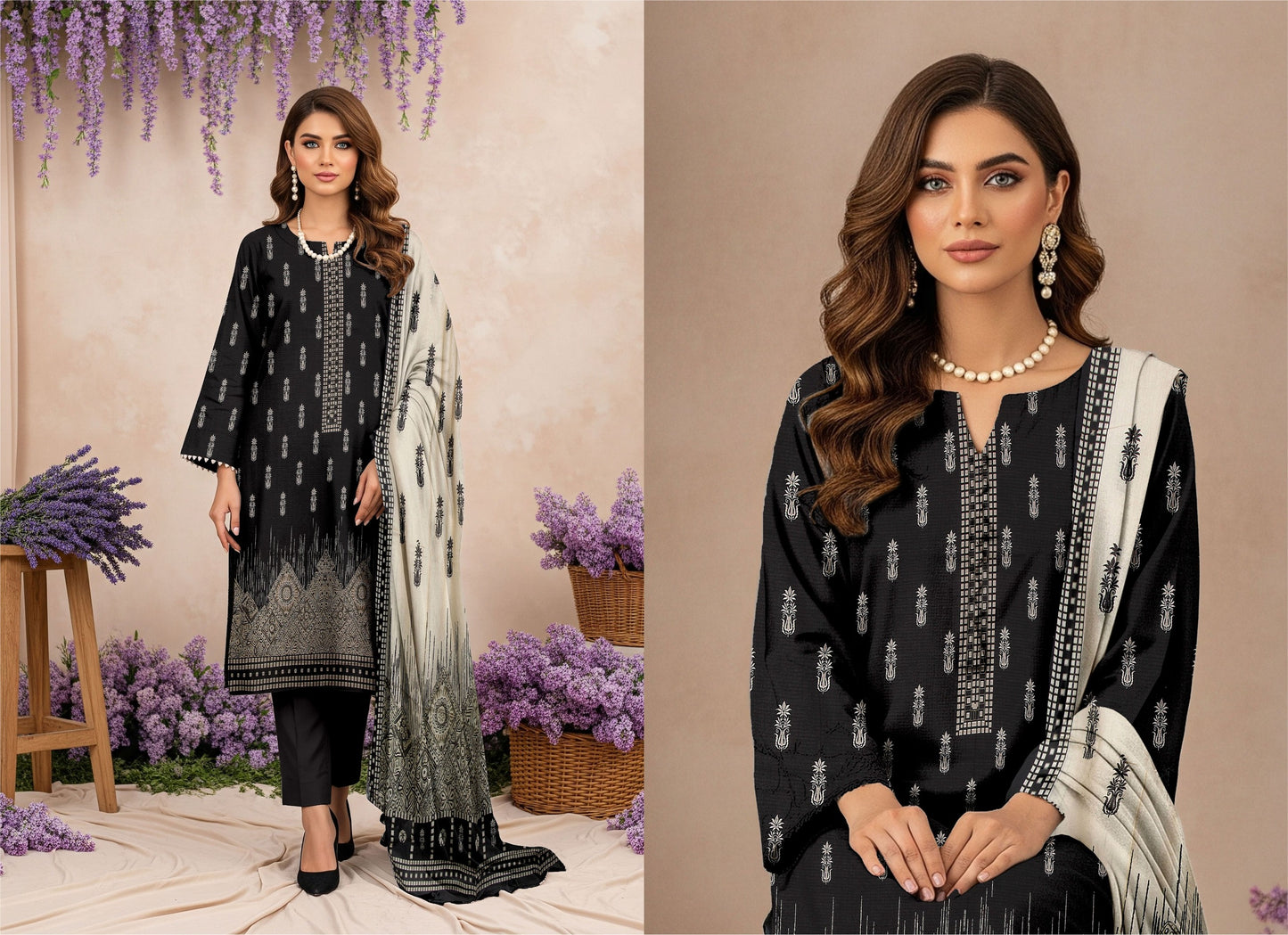 🌞 Summer Season Premium Lawn AYRA – Bold Summer Statement