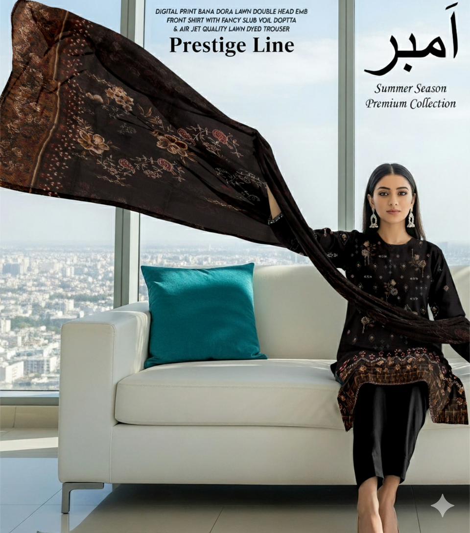 🌞 Summer Season Premium Collection اَمبر (Amber)