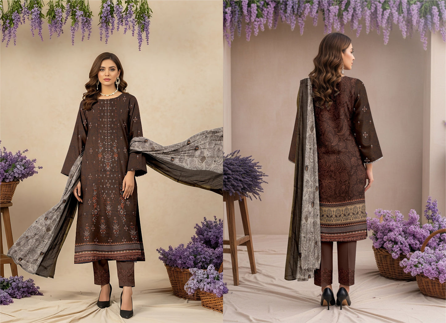 ✨ Summer Season Signature Air Jet Premium Lawn Collection  چمکیلی