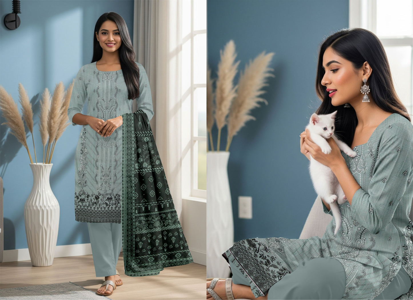 🌞 Summer Season Premium Bana Dora Air Jet Lawn  خوُب صُورت (Khoobsoorat)