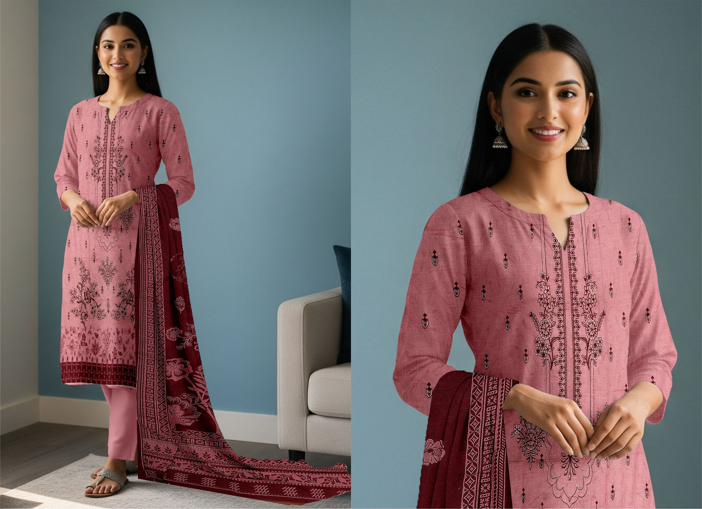 🌞 Summer Season Premium Bana Dora Air Jet Lawn  خوُب صُورت (Khoobsoorat)