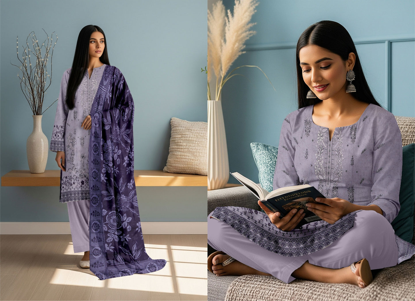 🌞 Summer Season Premium Bana Dora Air Jet Lawn  خوُب صُورت (Khoobsoorat)