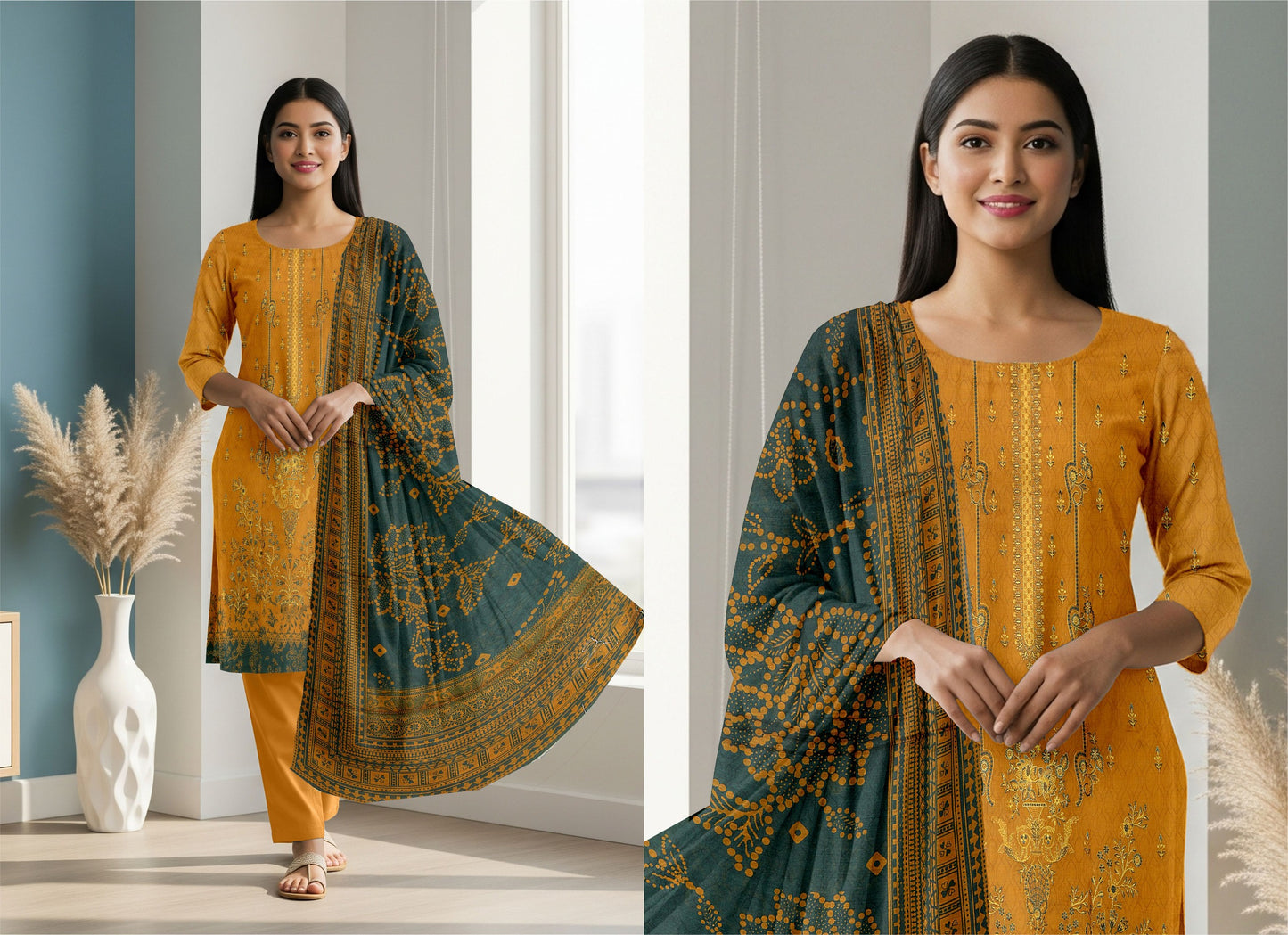 🌞 Summer Season Premium Bana Dora Air Jet Lawn  خوُب صُورت (Khoobsoorat)